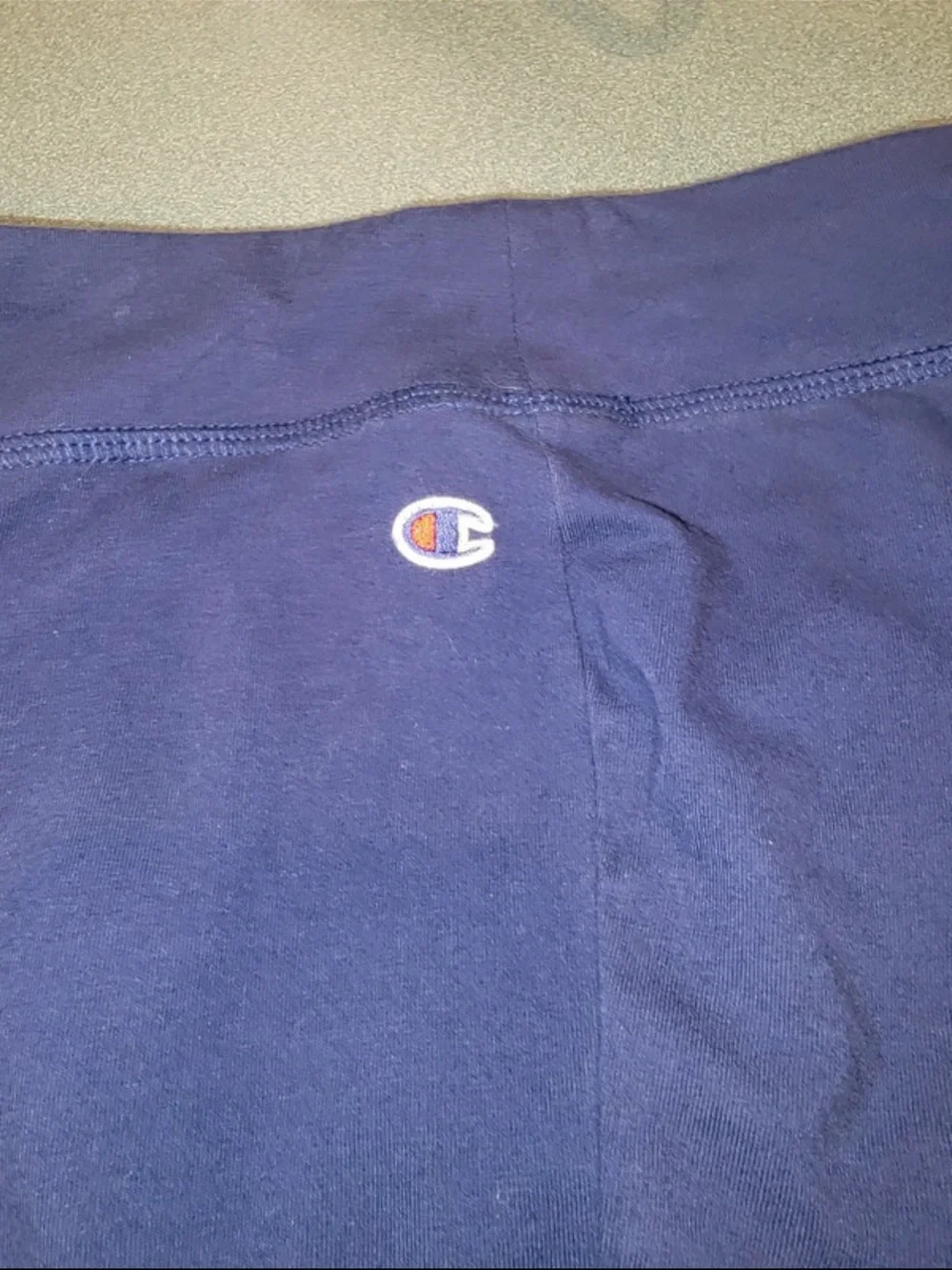 Champion Kids Gray Tie-Front Top with Navy Pajama Pants size 14-16